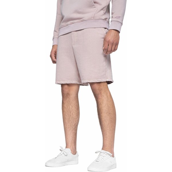 Spodenki męskie 4FSS23TSHOM052 4F - pudrowy koral