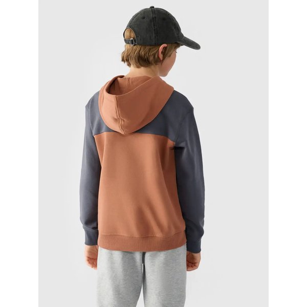 Bluza chłopięca TSWSM1222 4F - pudrowy koral