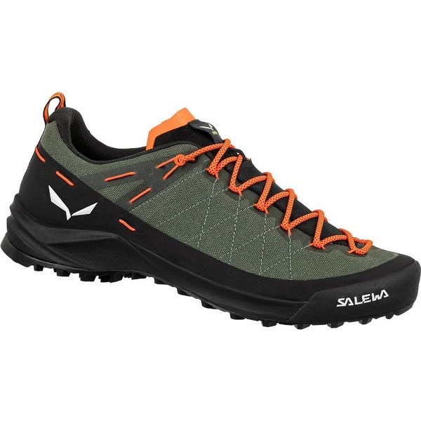 Buty trekkingowe Wildfire Canvas Salewa - raw green/black