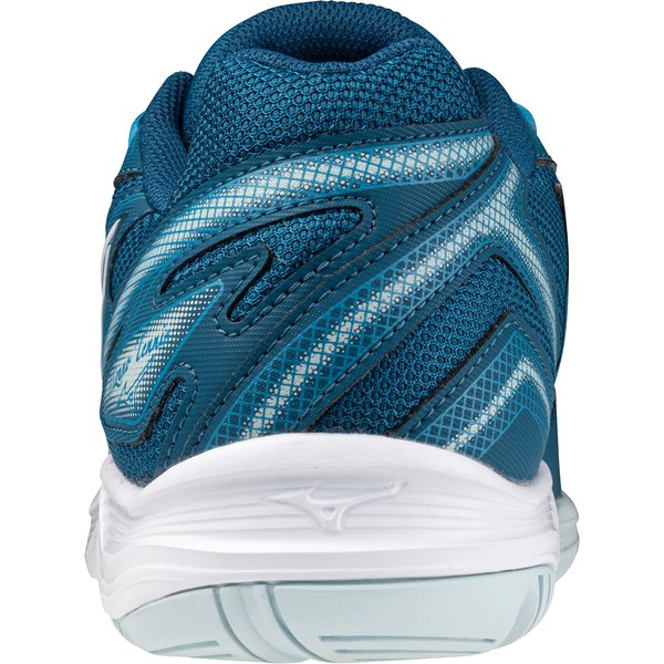 Buty tenisowe Break Shot 4 AC Mizuno - White/Pink Tetra/Turbulence