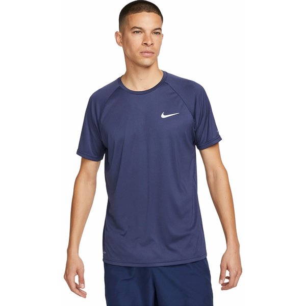 Koszulka męska Hydroguard Nike Swim - granatowa