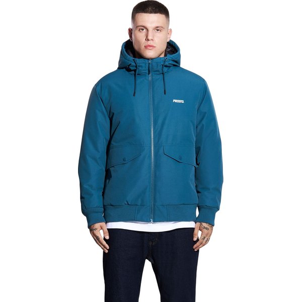 Kurtka męska Gegito Bomber Prosto - Turquise