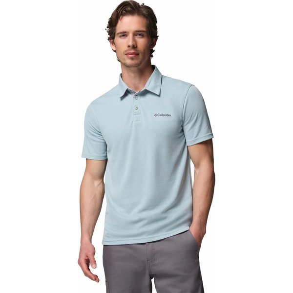 Koszulka męska polo Nelson Point Columbia - crushed blue