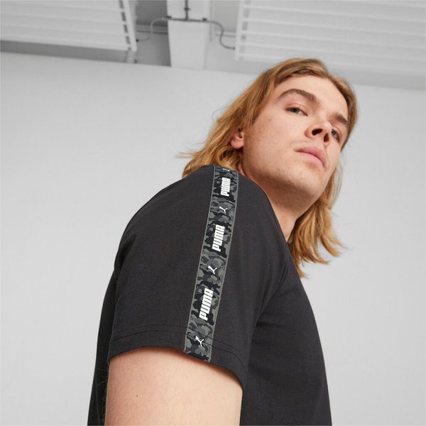 Koszulka męska Essentials Tape Camo Tee Puma - Black