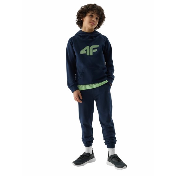Bluza chłopięca 4FJWSS24TSWSM0925 4F - granat