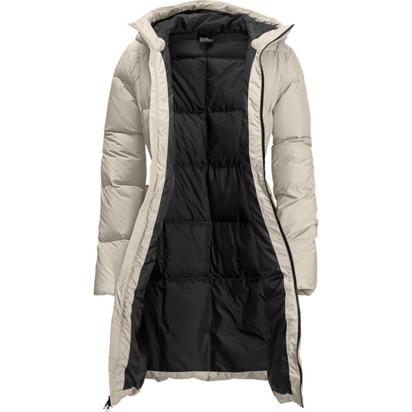 Płaszcz puchowy damski Frozen Lake Jack Wolfskin - seal