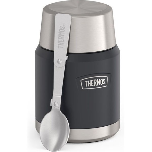 Termos obiadowy Icon z łyżką i kubkiem 470ml Thermos