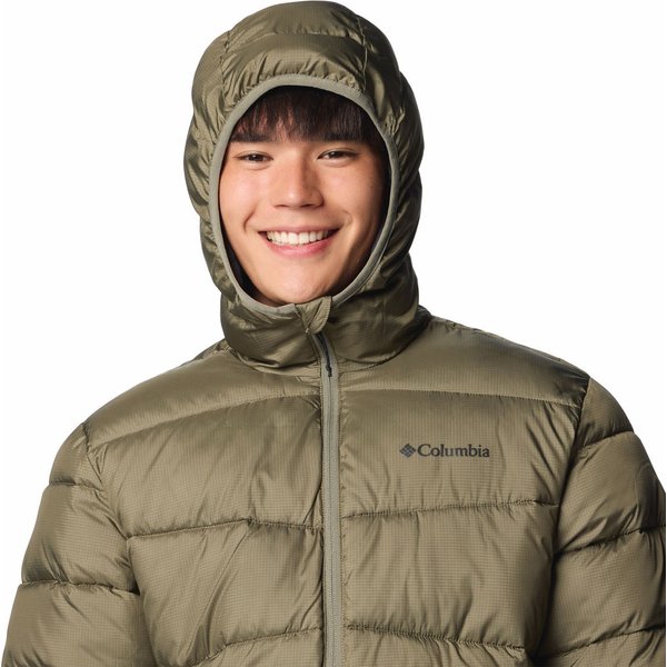 Kurtka puchowa męska Fivemile Butte II Hooded Columbia - Stone Green