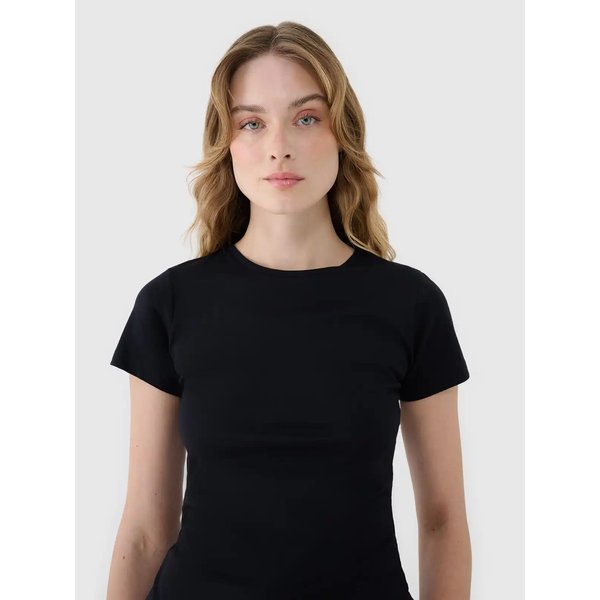 Koszulka damska TTSHF1995 4F - głęboka czerń