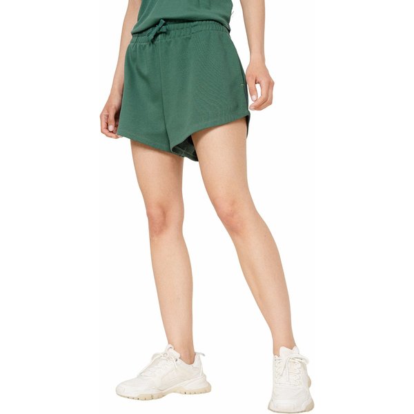 Spodenki damskie OTHSS23TSHOF114 Outhorn - oliwkowe