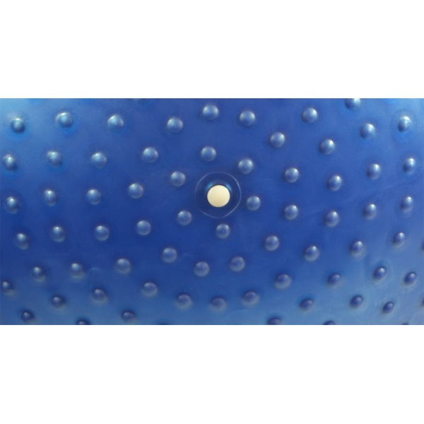 Piłka gimnastyczna 55cm z wypustkami + pompka Half Fit EB Fit
