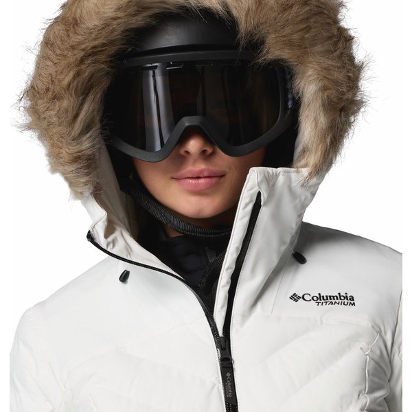 Kurtka narciarska damska Bird Mountain III Insulated Columbia - sea salt