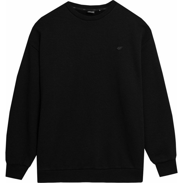 Bluza unisex 4FAW23TSWSU703 4F - głęboka czerń