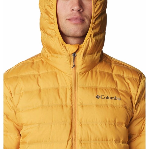 Kurtka puchowa męska Lake 22 Down Hooded Columbia - żółty