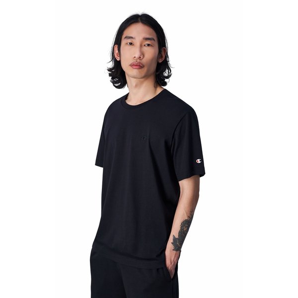 Koszulka męska Tonal C Logo Comfort Fit Champion - czarna