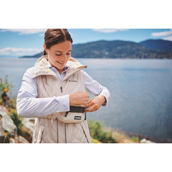 Saszetka, nerka Helvetia II Hip Pack 1L Columbia - Clematis Blue, Chalk, Sail Red