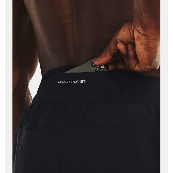 Spodenki męskie Launch Pro 5'' Under Armour - Black / Reflective