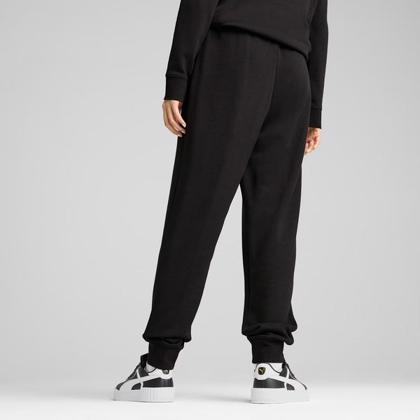 Spodnie dresowe damskie Ess Metallic Puma - black/metallic gold