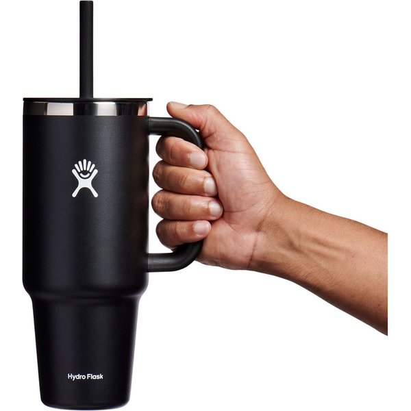 Kubek termiczny ze słomką All Around Travel Tumbler 1,18L Hydro Flask - black
