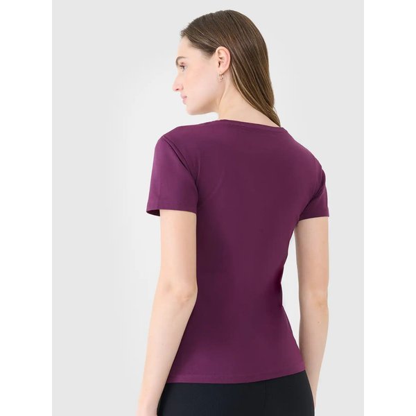 Koszulka damska TTSHF1990 4F - ciemny fiolet