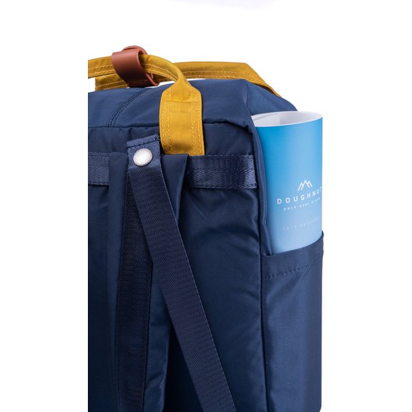 Plecak Macaroon Glossy Blocking Series 16L Doughnut - navy x khaki