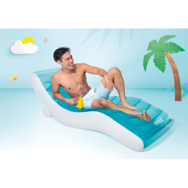 Dmuchany fotel plażowy, leżanka Splash Lounge Intex