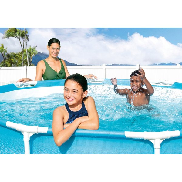 Basen stelażowy Beachside Metal Frame z pompą 12V 305x76cm Intex