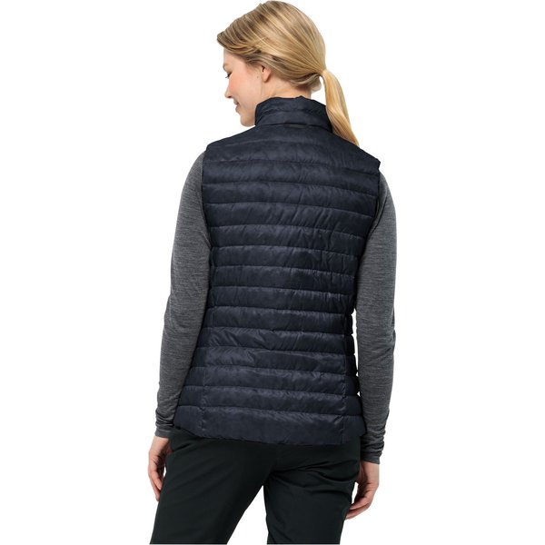 Kamizelka puchowa damska Pilvi Down Jack Wolfskin - granatowy