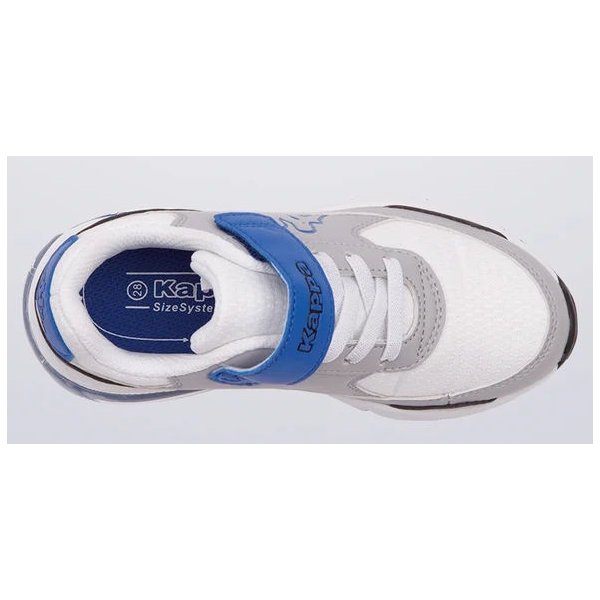 Buty Harlem TC K Jr Kappa - biały/szary/niebieski