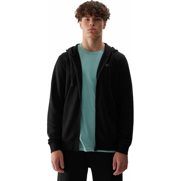 Bluza męska 4FWSS24TSWSM0951 4F - głęboka czerń