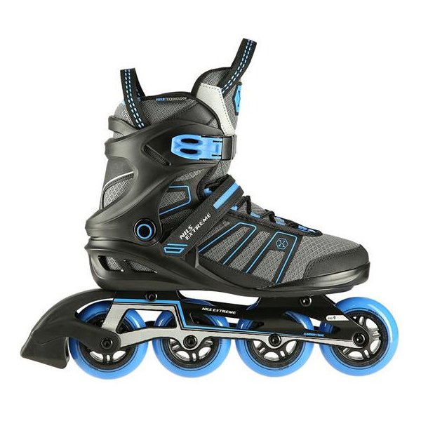 Rolki Extreme NA14217 Nils - czarno-niebieski