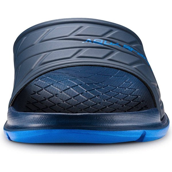Klapki Aspen Aqua-Speed - granatowo-niebieskie