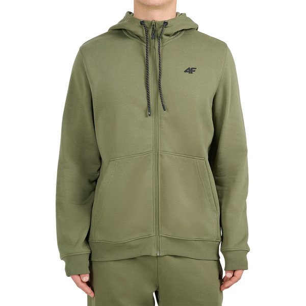 Bluza męska rozpinana z kapturem M2737 4F