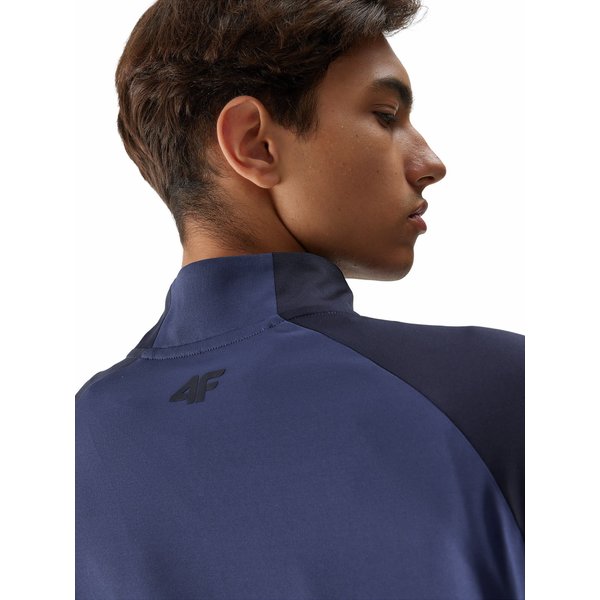 Bluza męska 4FAW23TFSWM210 4F - denim