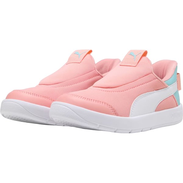 Buty Courtflex v3 Sliptech PS Jr Puma - Pink/Blue