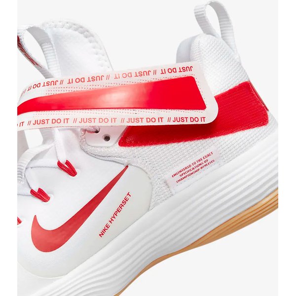 Buty React Hyperset Nike - biały/czerwony