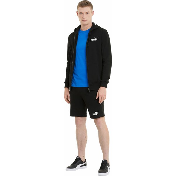 Bluza męska Essentials Small Logo Full-Zip Puma - czarny