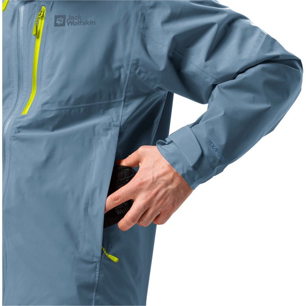 Kurtka męska Eagle Peak 2L Jack Wolfskin - niebieska