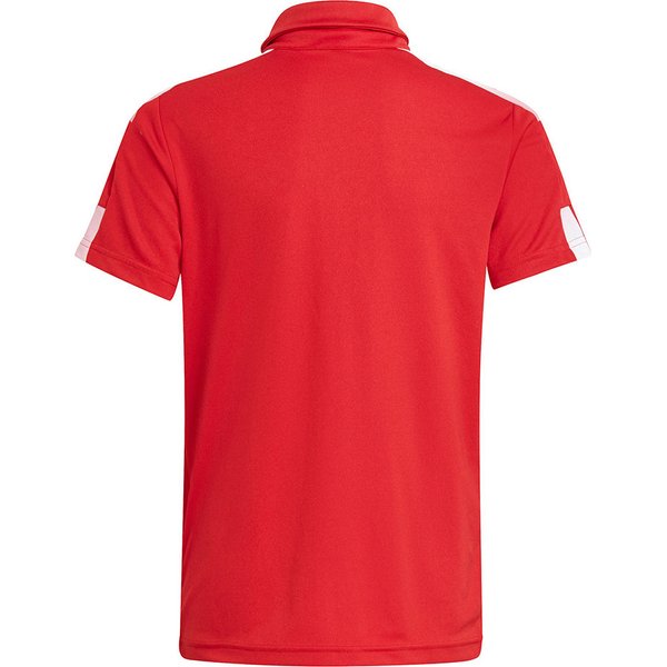 Koszulka juniorska polo Squadra 21 Adidas - czerwony