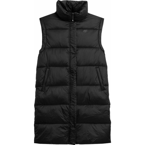 Płaszcz, kamizelka puchowa damska 4FAW23TDJAF238 2w1 4F