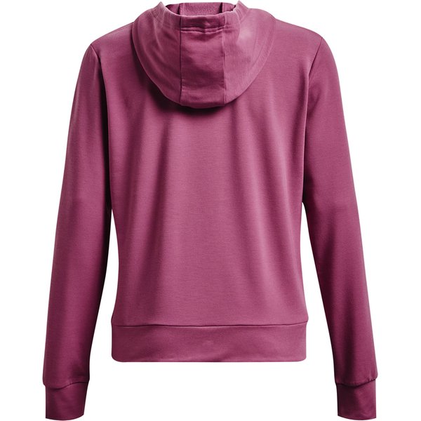 Bluza damska Rival Terry Hoodie Under Armour - różowy1