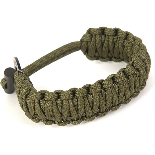 Bransoletka przetrwania 6m Bushmen Travel Gear - oliwkowa