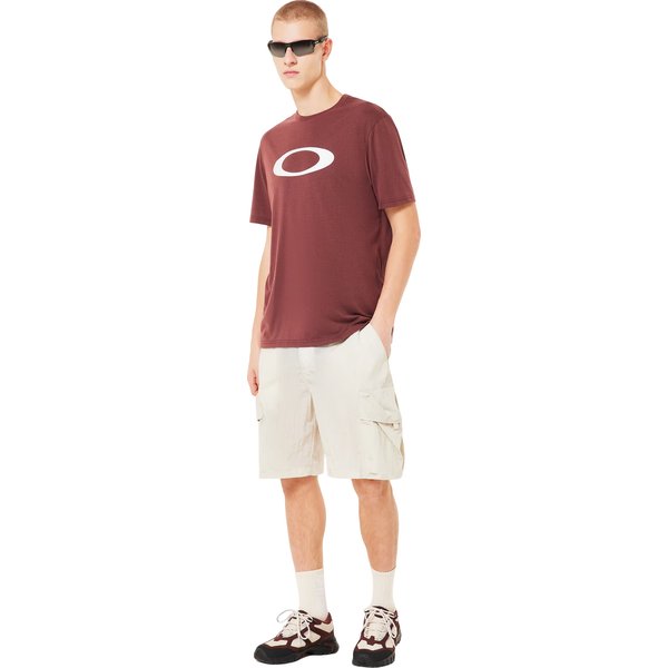 Koszulka męska O-Bold Ellipse Oakley - grenache