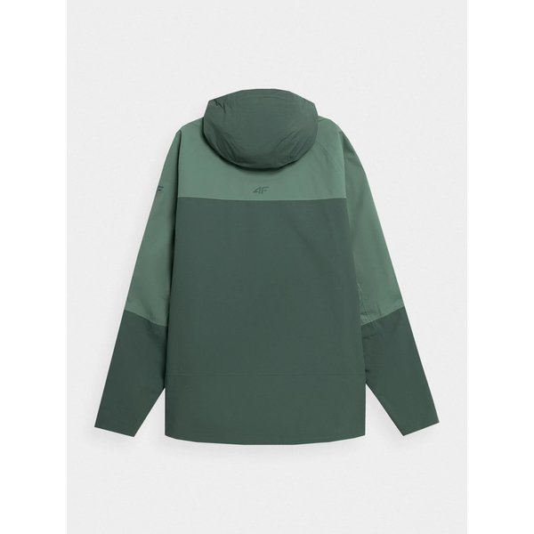 Kurtka męska H4L22 KUMT060 4F - ciemna zieleń