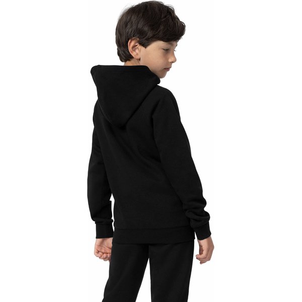 Bluza chłopięca 4FJSS23TSWSM220 4F - czarna