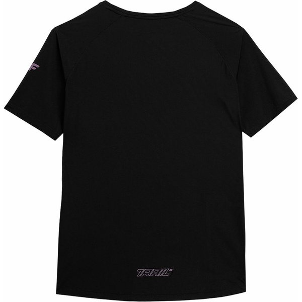 Koszulka rowerowa damska 4FSS23TFTSF181 4F - czarna