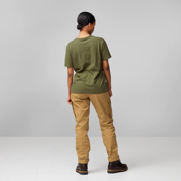 Koszulka damska Hemp Blend Fjallraven - Chalk White