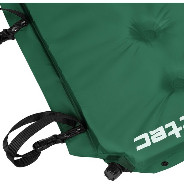 Mata samopompująca z poduszką Naps 193x68x3,5cm Outtec - zielona