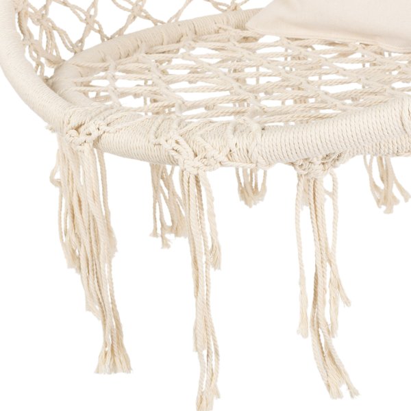 Huśtawka bocianie gniazdo boho XXL Luna Outtec - beige II