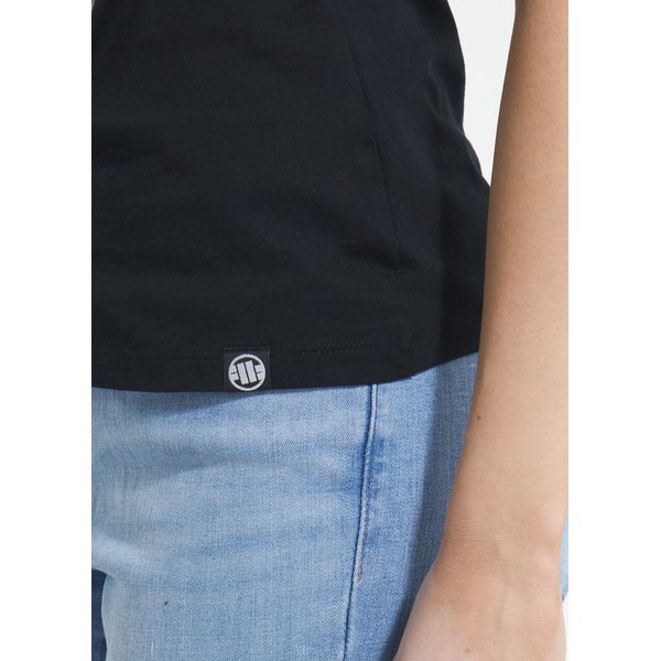 Koszulka damska Puppy 2 Pitbull West Coast - Black